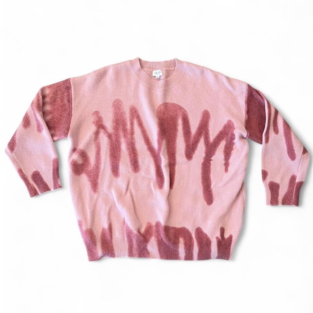 Le Lis pink crewneck sweater